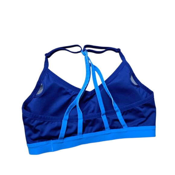 Nike Women's Dri FIT Light Support Padded Sports Bra Racerback Straps Size L - Picture 2 of 3